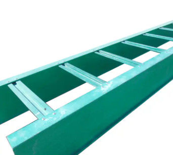 Tipo solido verde cavo Tray Non Combustible High Flexibility della scala di FRP