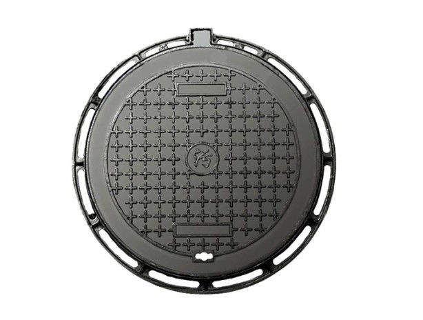 Classificazione di carico A15 Copertura del foro di manovra in fibra di vetro FRP Copertura intagliata 25Mm,Coperta del foro di manovra in resina composita FRP
