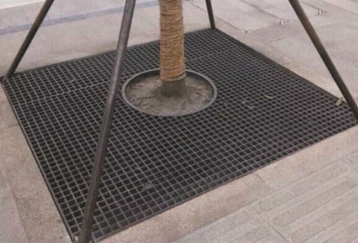 L'albero rispettoso dell'ambiente pianta i pannelli della grata di FRP per suolo di riparazione e polvere di riduzione