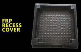 Copertura anti-slip della fossa di manovra in fibra di vetro con forte resistenza agli urti, copertura della fossa di manovra di colore scuro per il drenaggio
