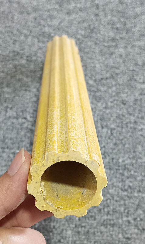 Profil di pultrazione anti-slip Frp Scala frp Rung Frp Tubo cavo a prugna Per la costruzione di edifici