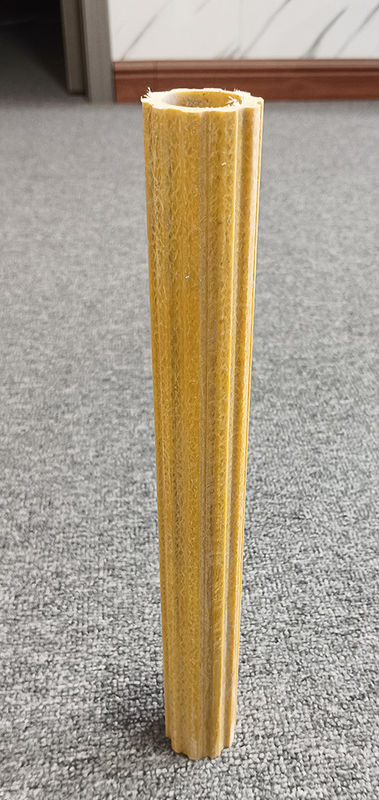 Profil di pultrazione anti-slip Frp Scala frp Rung Frp Tubo cavo a prugna Per la costruzione di edifici