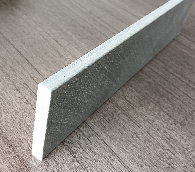 Fabbricazione in fibra di vetro grigio antiscivolo Frp Flat Bar Frp Strips FRP Pultruded Rectangular Bar