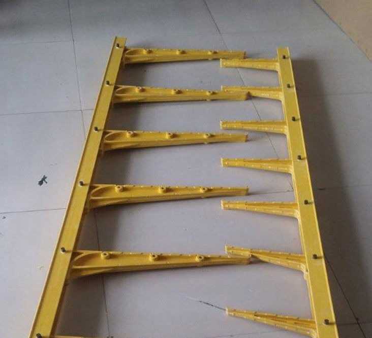 Personalizzazione FRP Composto di supporto del cavo di supporto del cavo di supporto della fossa del cavo di supporto del tubo incorporato e supporto del cavo