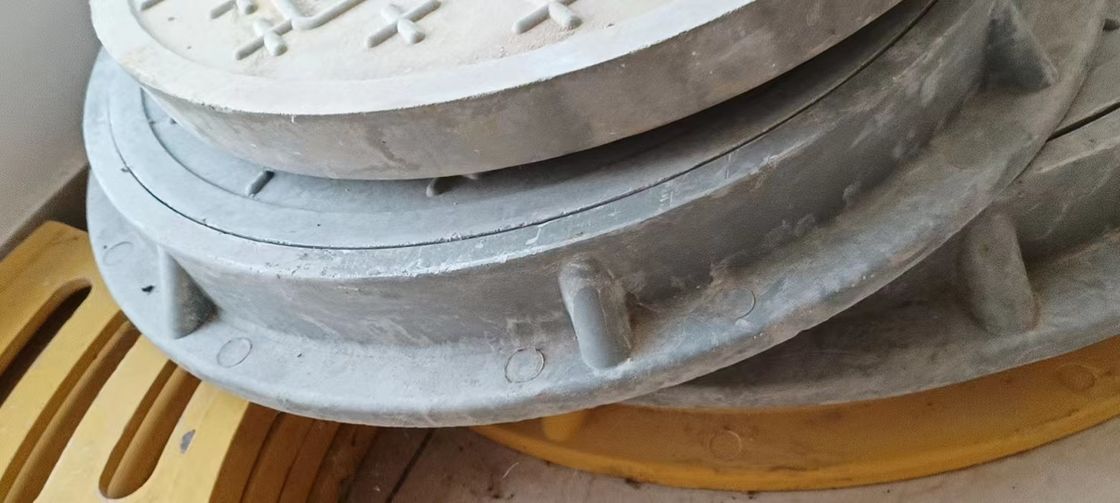 19.7 pollici grigio fibra di vetro copertura manhole circolare stile generale per la costruzione stradale