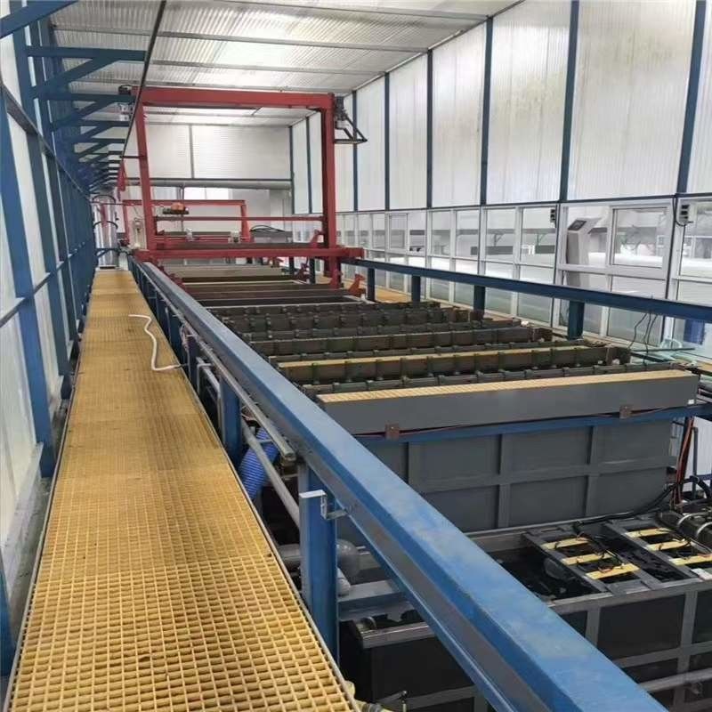 Strada dell'impianto di elettroplataggio Utilizzare 38*38*30mm Griglia in FRP Dimensione e colore personalizzati